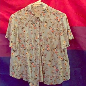floral button down